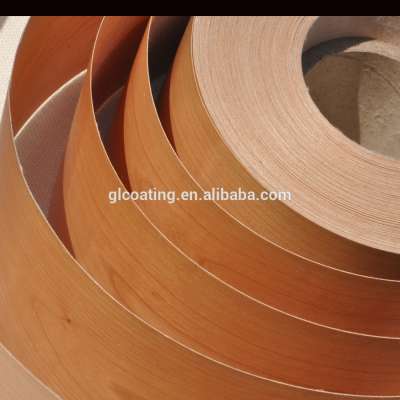 UV Prime Natural Cherry Wrapping Wood Veneer for Door Frame